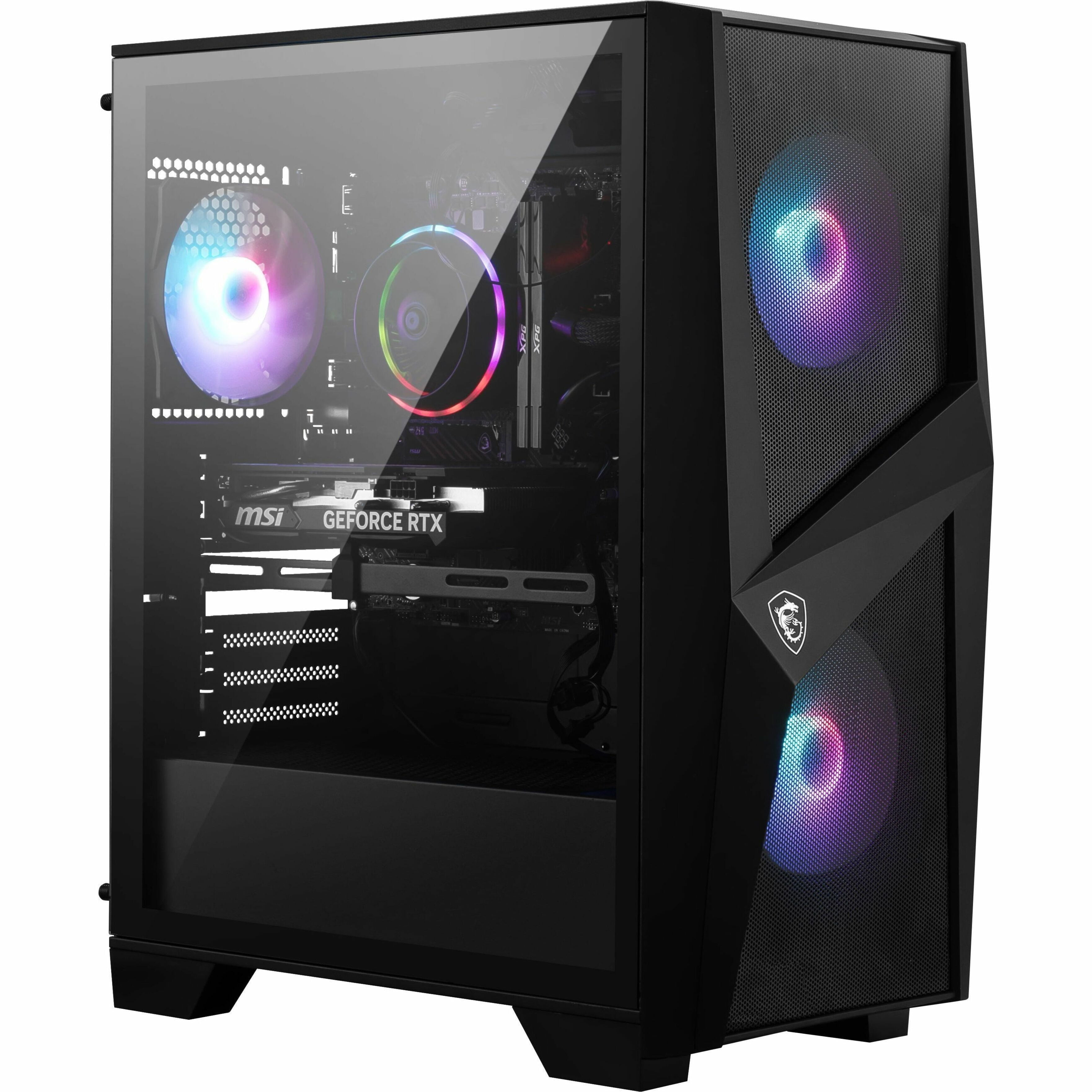 MSI Codex R2 Gaming Desktop (Intel Core i7-14700F, RTX 4060 Ti 8GB, 32GB DDR5 RAM, 2TB NVMe SSD)