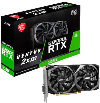 MSI GeForce RTX 3050 Ventus 2X 8GB