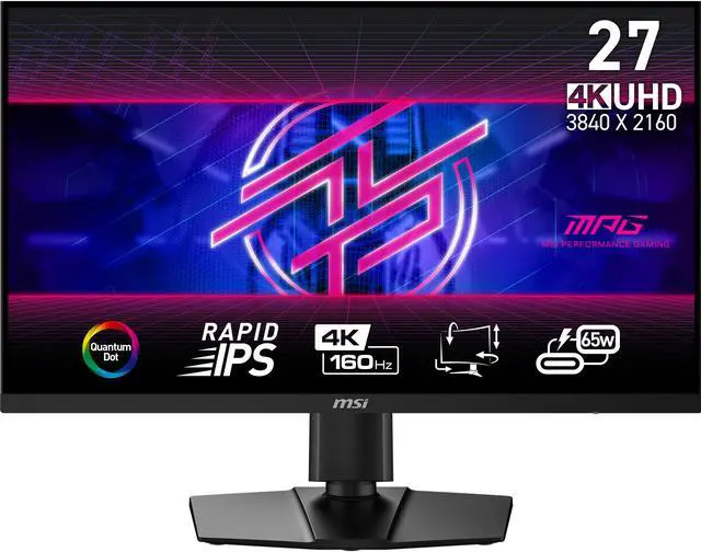 MSI MAG 274URF 27-inch 4K 160Hz Rapid IPS Gaming Monitor