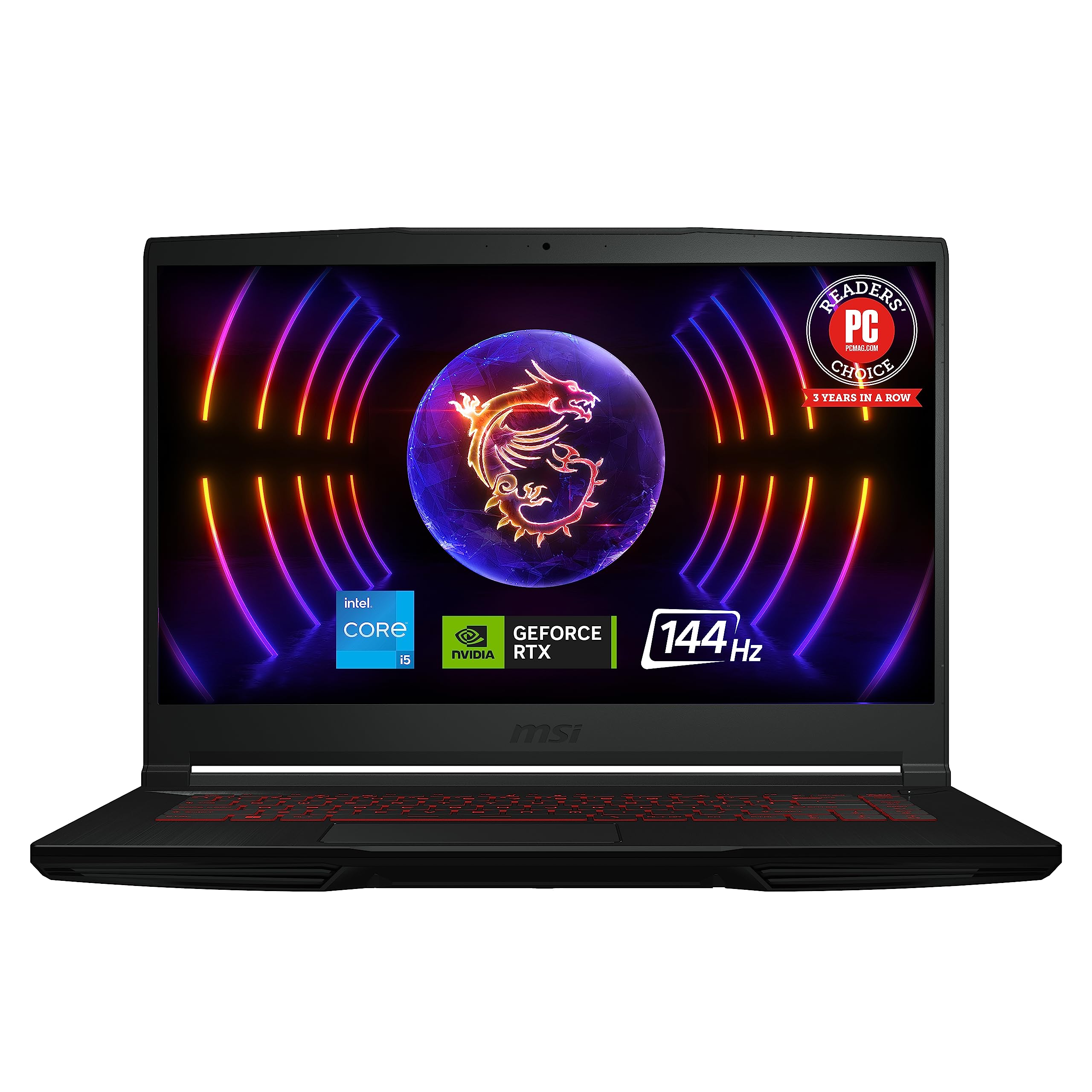 MSI Thin GF63 12VE (15.6" FHD 144Hz, Intel Core i5-12450H, GeForce RTX 4050, 8GB RAM, 512GB SSD)