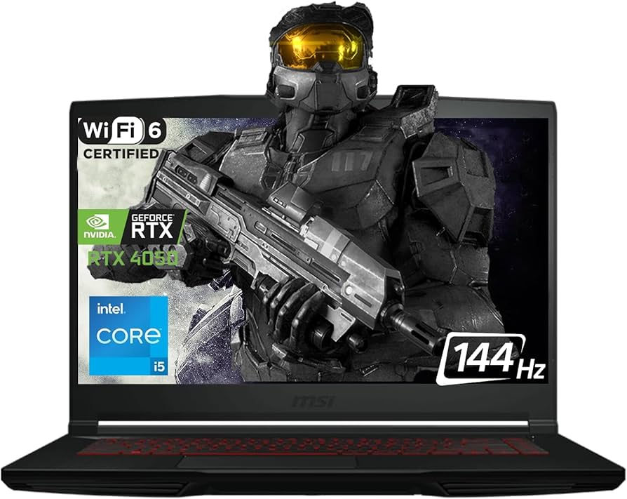 MSI Thin GF63 (2026) 15.6-inch with RTX 4050 and Intel Core i5-13450HX
