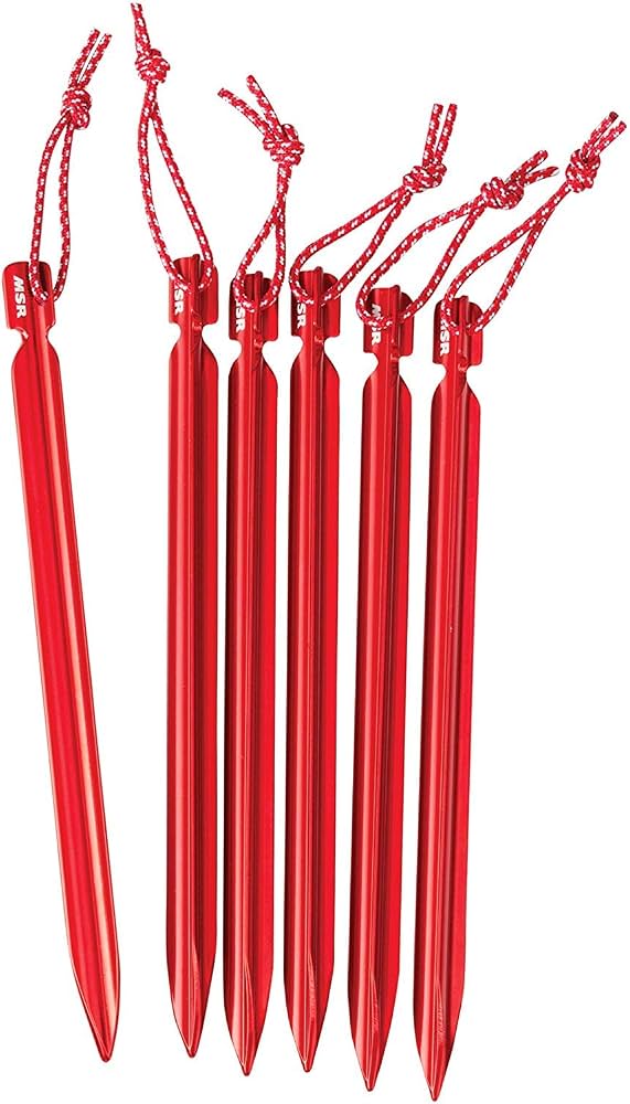 MSR Groundhog Tent Stakes (6-Pack)