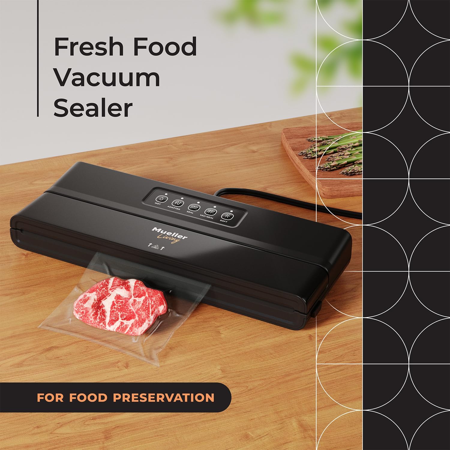 Mueller Austria Vacuum Sealer Ultra-Tight Seal