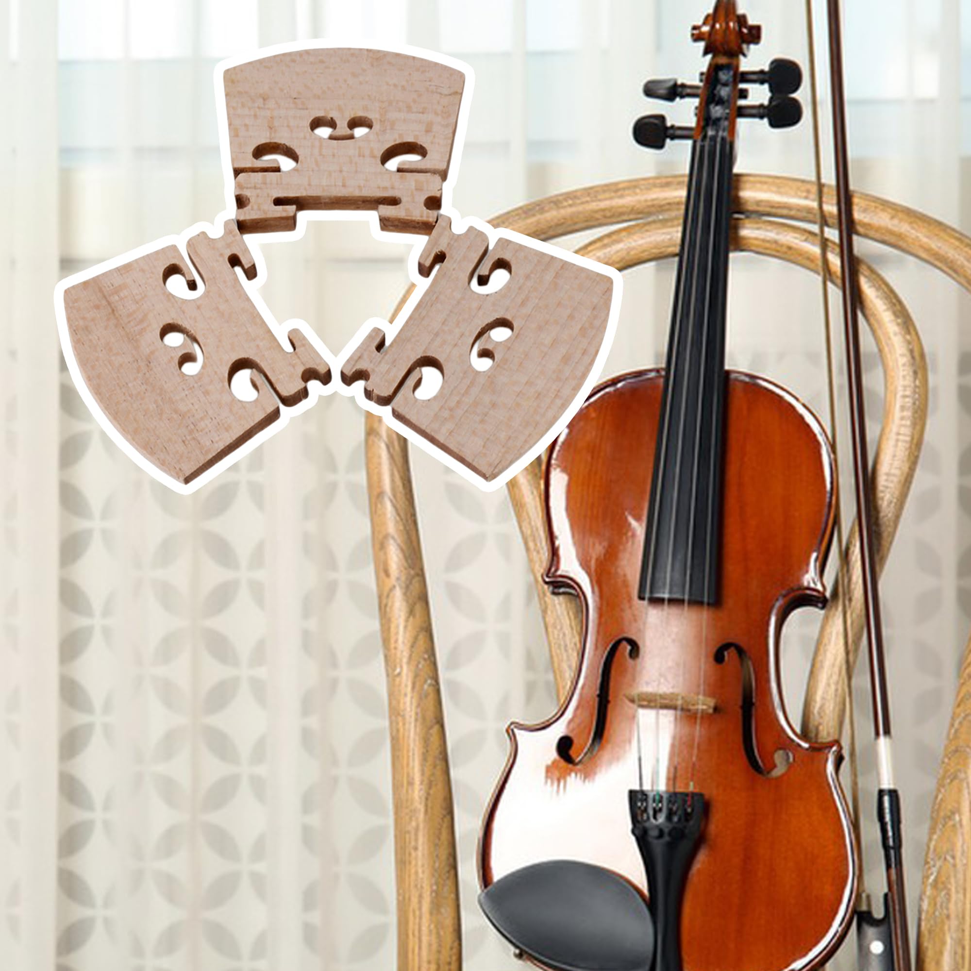 MusicNomad Violin Bridge Rocker