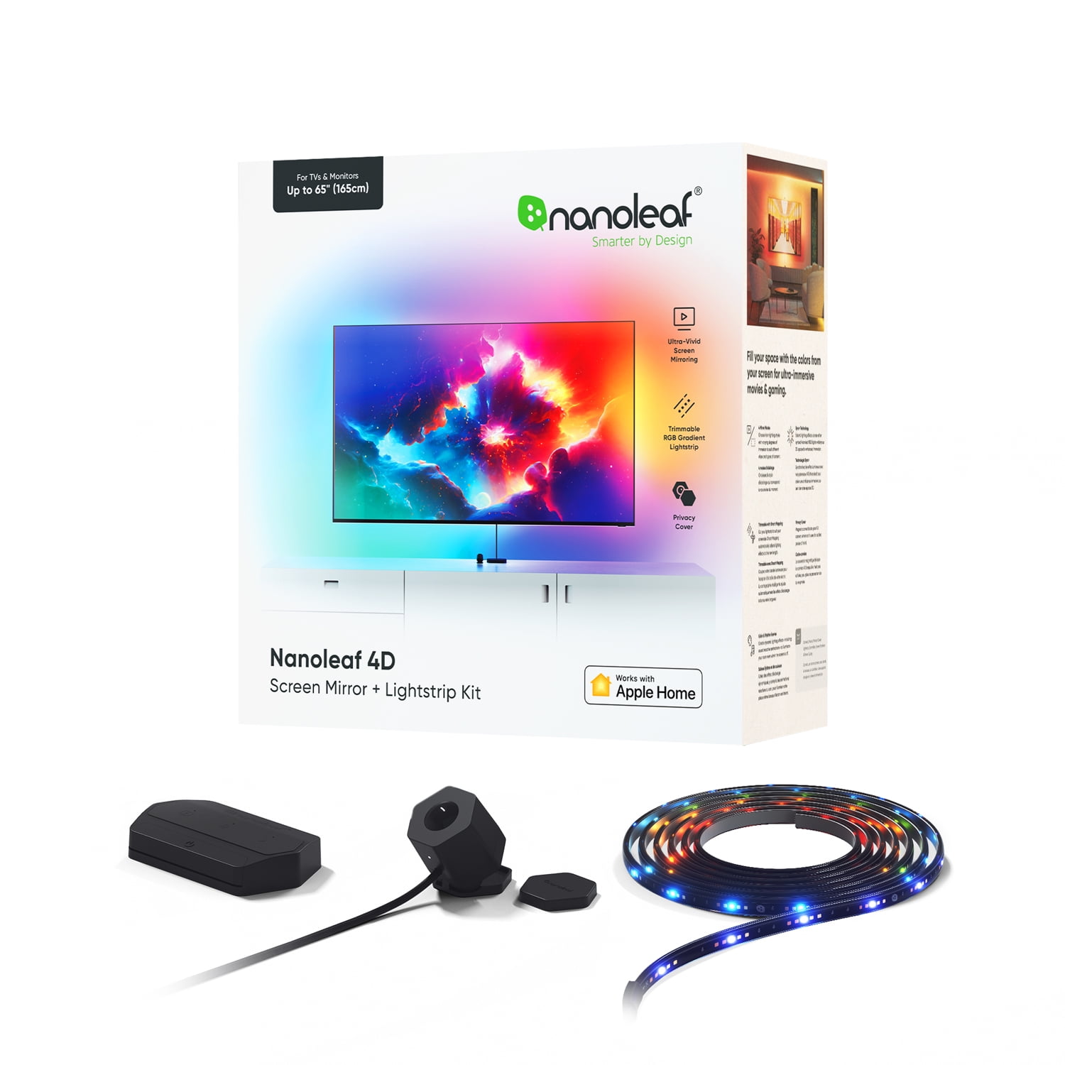 Nanoleaf 4D Screen Mirror & Lightstrip Kit