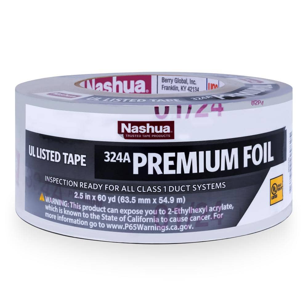 Nashua Tape 3241190 Premium Foil Tape (2 in x 50 yd)