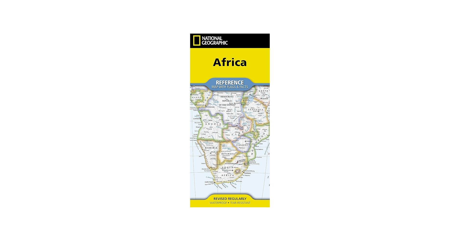 National Geographic Africa Map