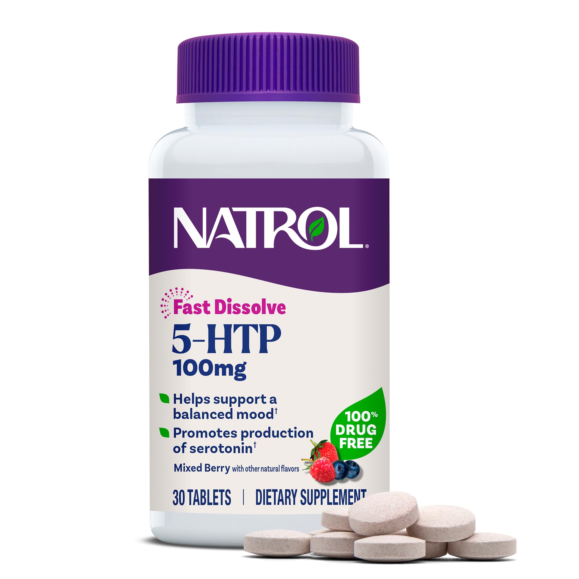 Natrol 5-HTP 100mg Fast Dissolve Tablets