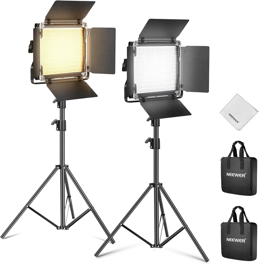 Neewer 2-Pack 660 LED Video Light Kit