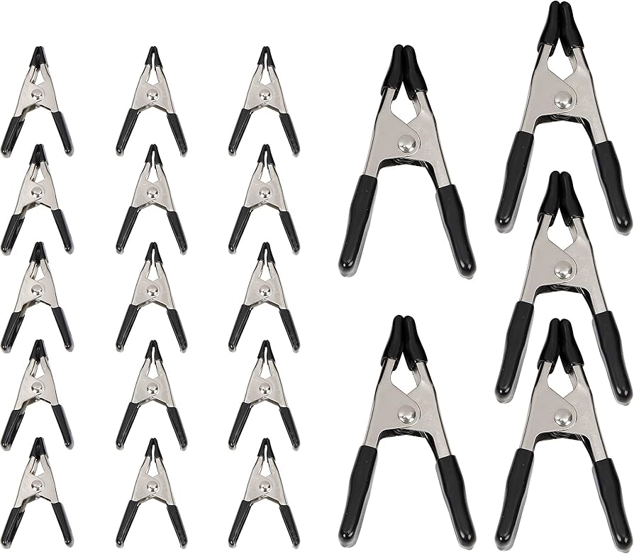 Neiko 20-Piece Spring Clamp Set (ASIN: B07D7N4J8G)