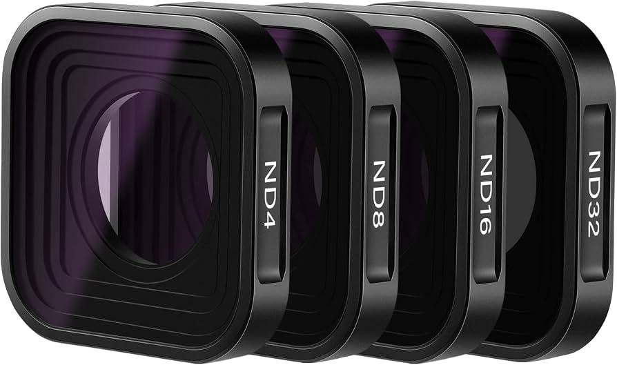 Neutral Density Lens Filter Kit - ND4 ND8 ND16 for Drone Camera