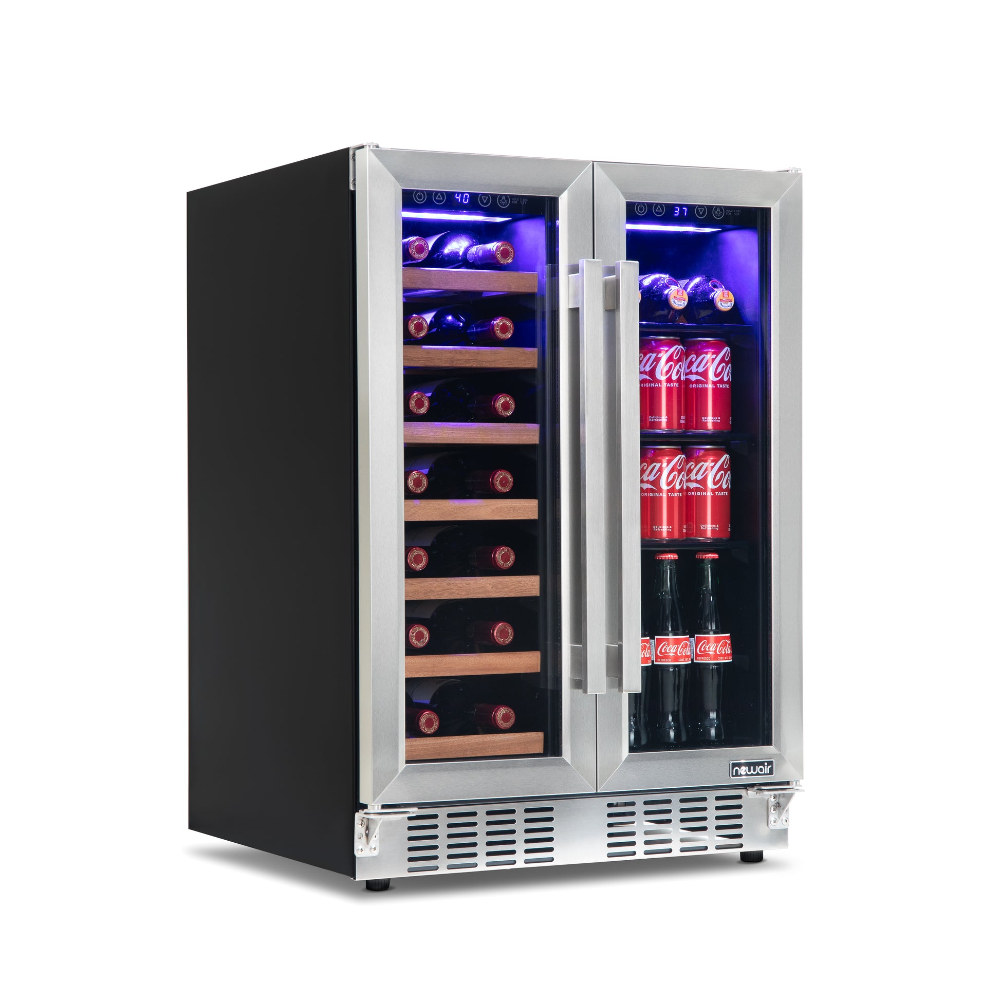 NewAir NWA24 24-Bottle Dual Zone Wine Cooler