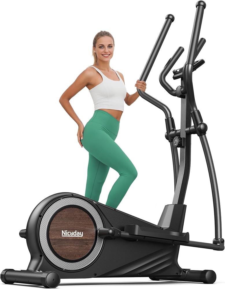 Niceday Elliptical Machine for Home, Compact Elliptical with App