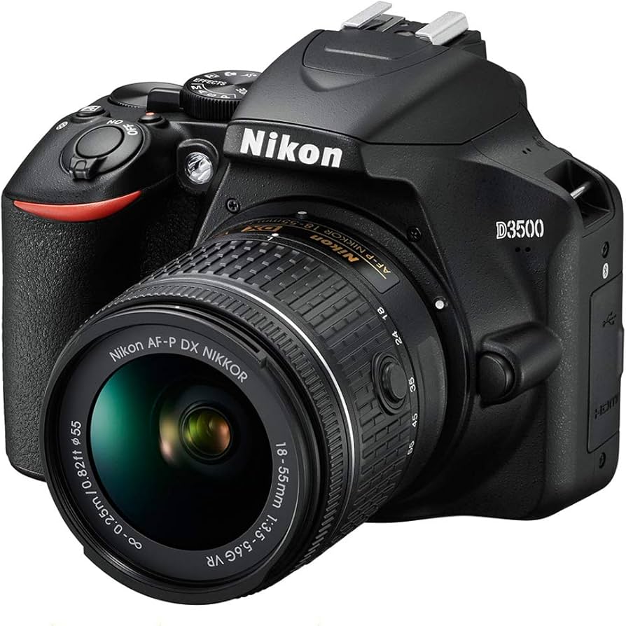 Nikon D3500 DSLR Camera with AF-P 18-55mm VR Lens
