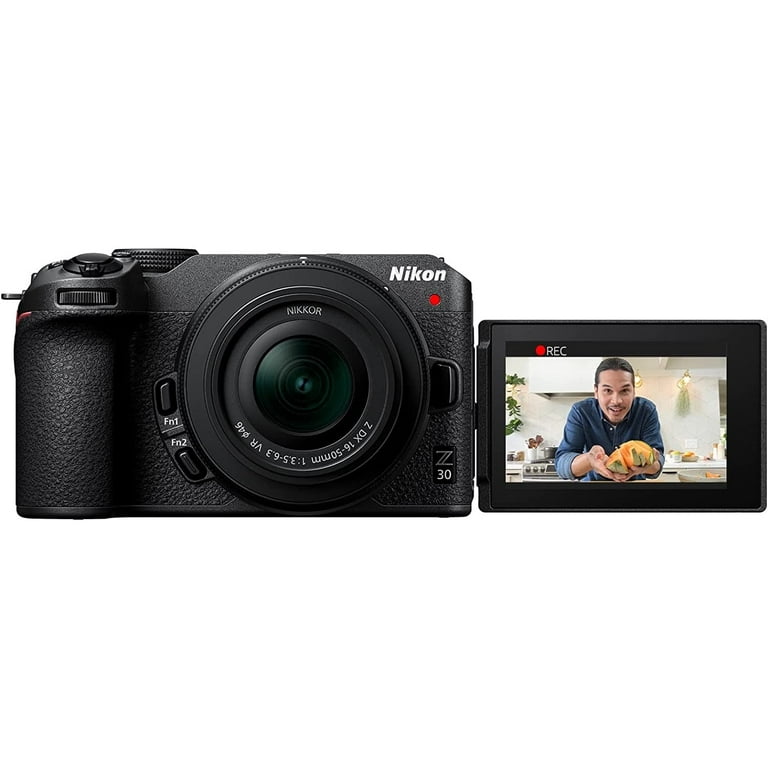 Nikon Z30 Mirrorless Camera with NIKKOR Z DX 16-50mm f/3.5-6.3 VR Lens