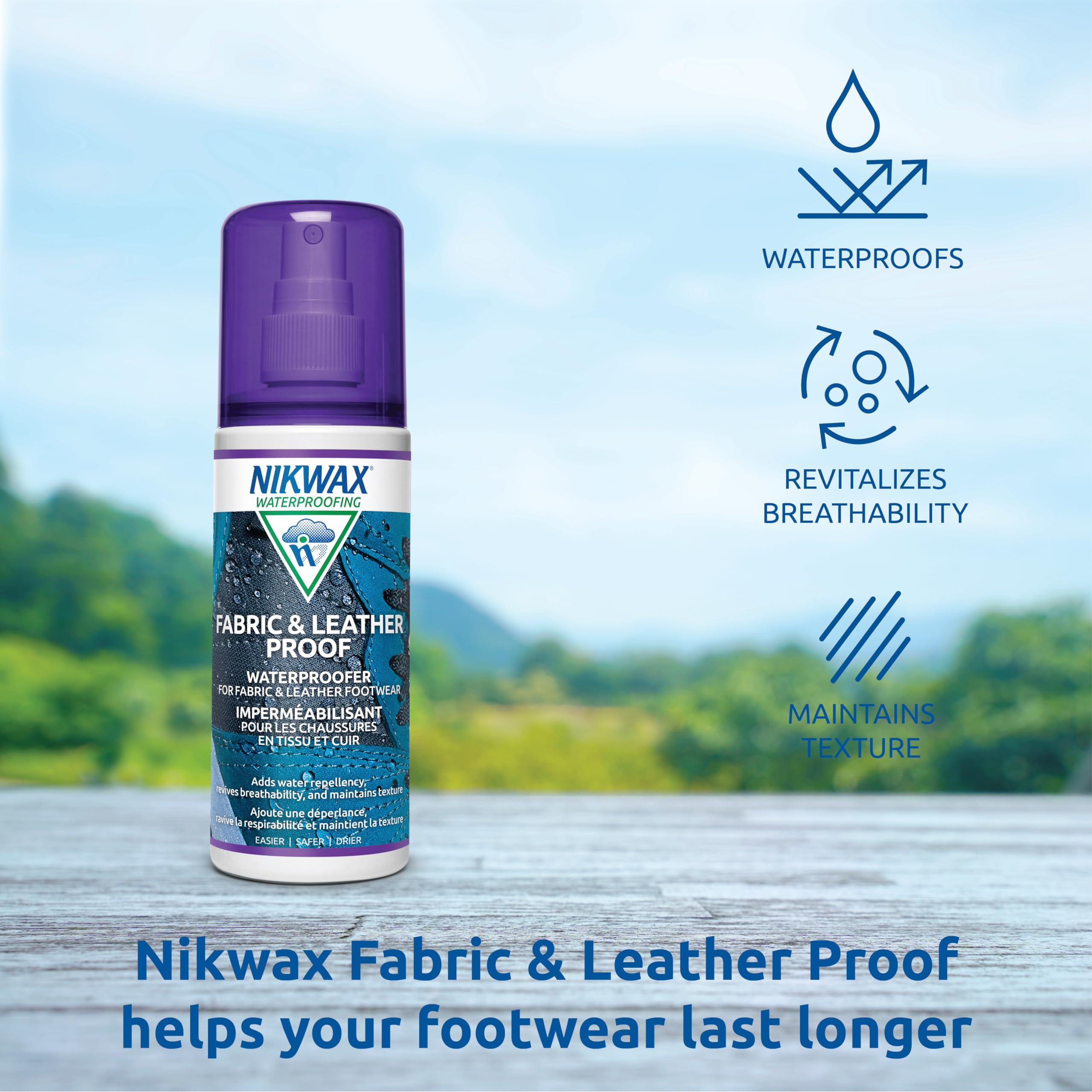 Nikwax Fabric & Leather Proof Spray
