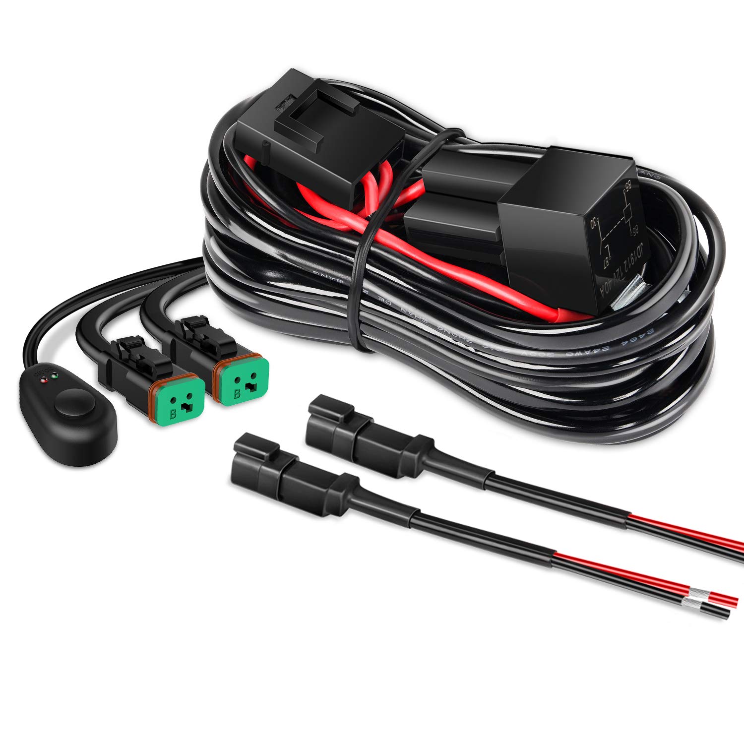 Nilight Universal Wiring Harness Kit
