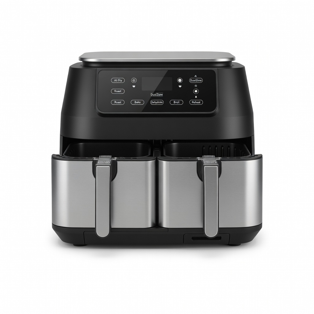 Ninja Foodi DZ401 Foodi 10 Quart 6-in-1 DualZone XL Air Fryer