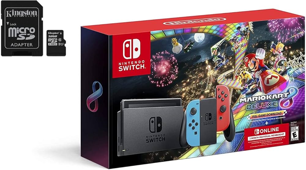 Nintendo Switch - Mario Kart 8 Deluxe Bundle