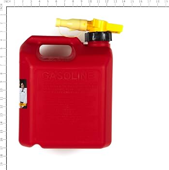 No-Spill 1405 5-Gallon Poly Gas Can