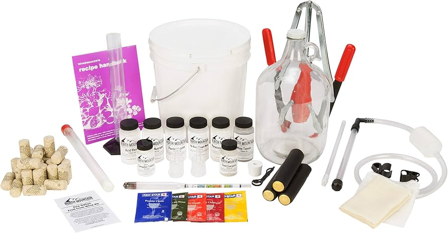 North Mountain Supply 1 Gallon Basic Wine Making Kit