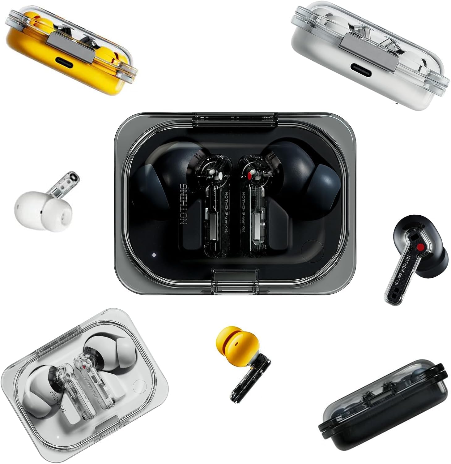 Nothing Ear (2024) Wireless Earbuds (Open Edition)
