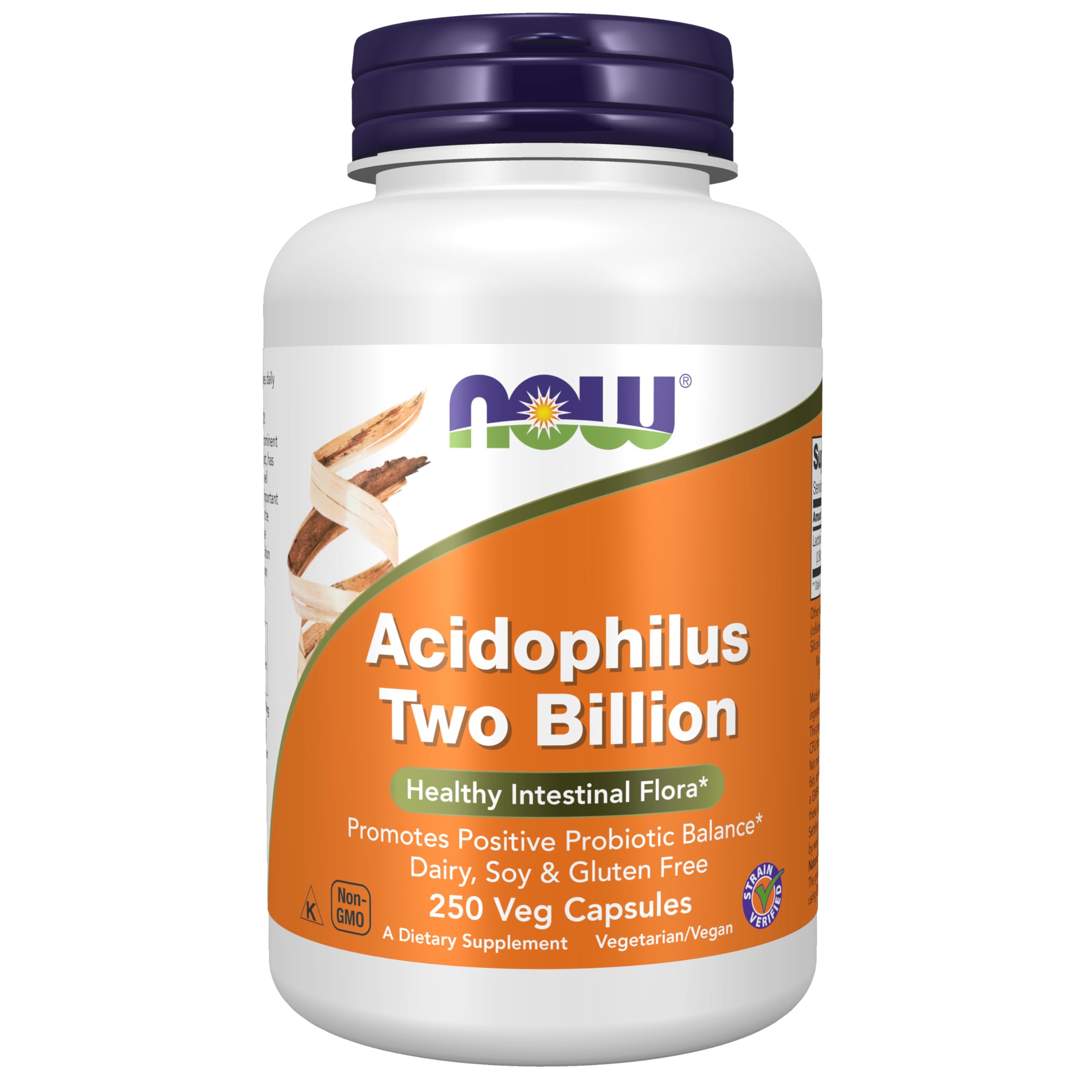 NOW Foods Acidophilus Two Billion, 100 Capsules