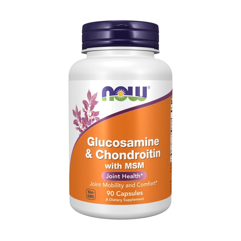 NOW Foods Glucosamine & Chondroitin with MSM