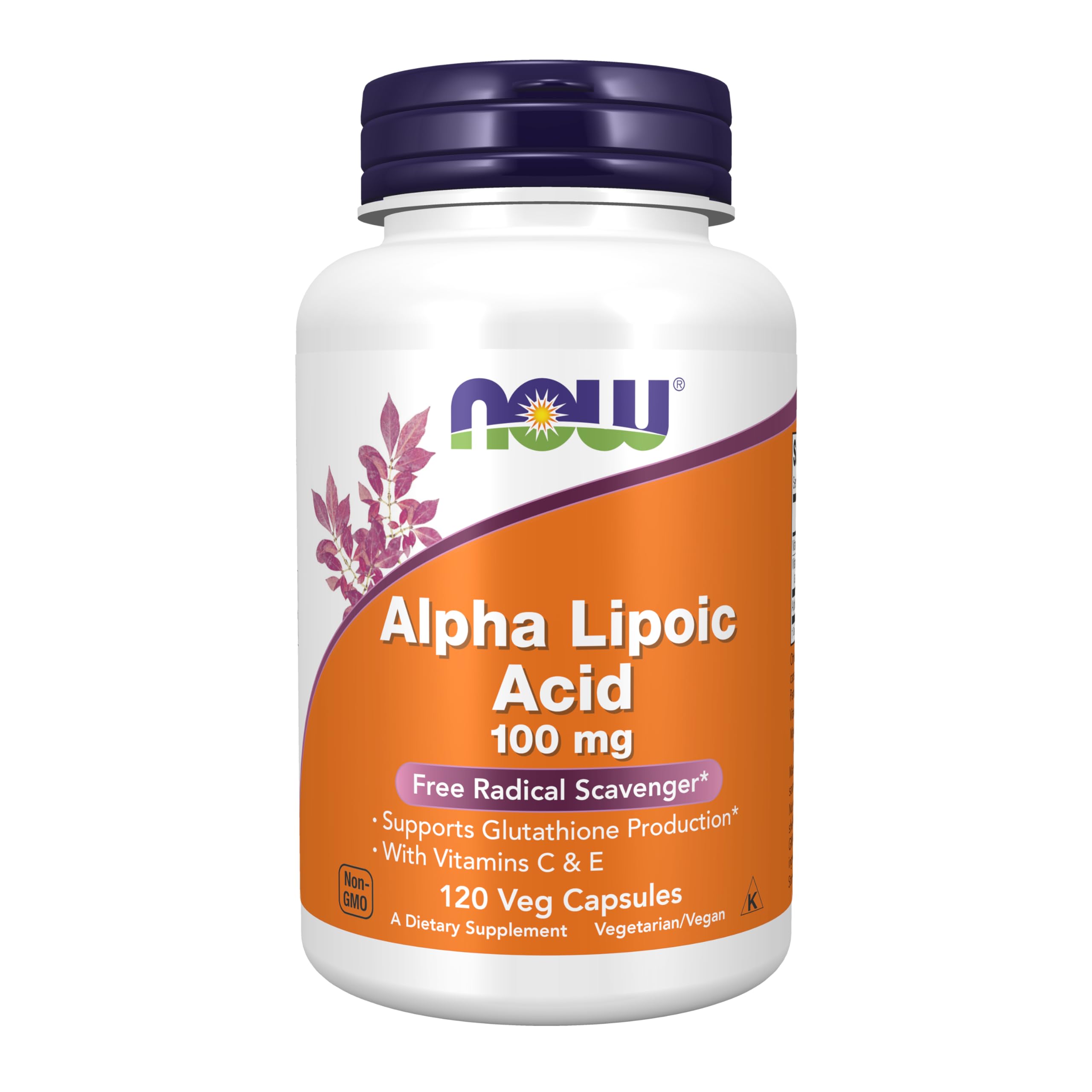 NOW Supplements R-Alpha Lipoic Acid 100 mg