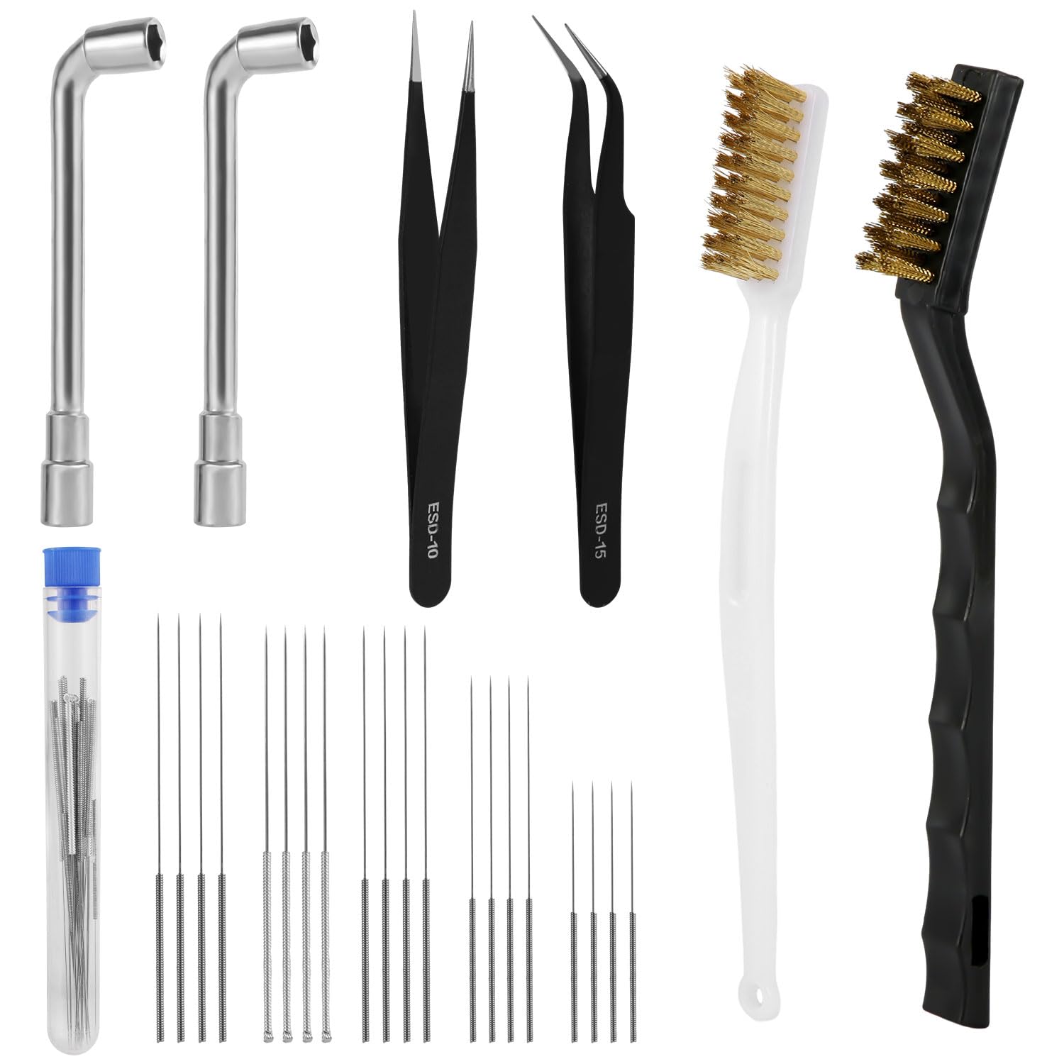Nozzle Cleaning Kit (Needles and Brushes)