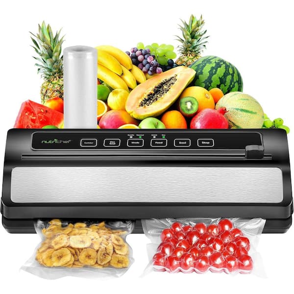NutriChef PKVS20BK Vacuum Sealer Machine