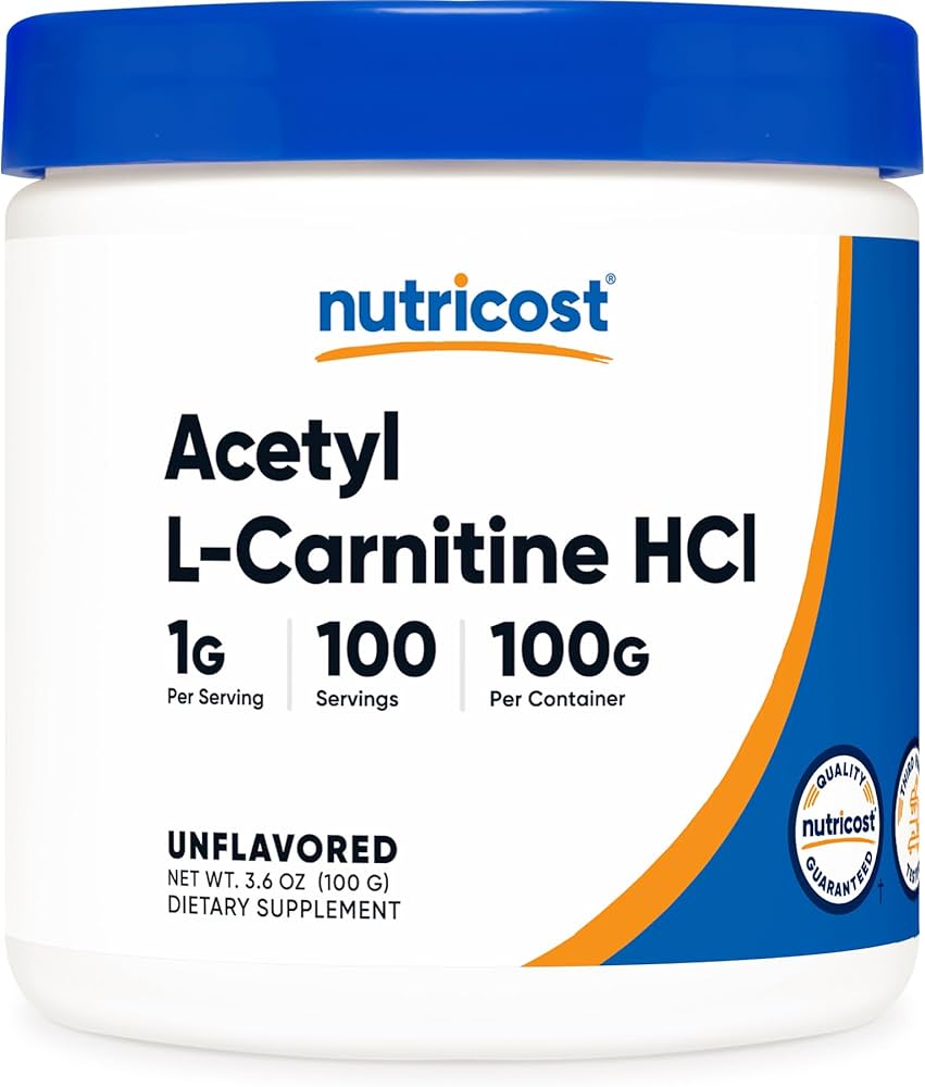 Nutricost Acetyl L-Carnitine HCl 600mg