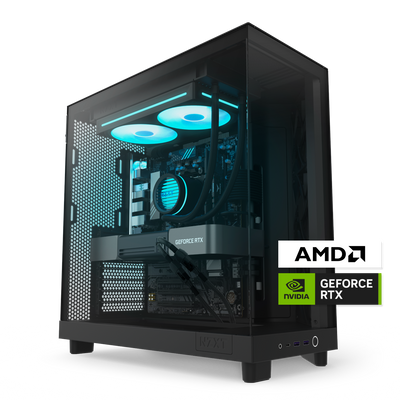 NZXT Player: Three Prime (AMD Ryzen 5 7600X, RTX 4060 Ti 8GB, 32GB DDR5 RAM, 1TB NVMe SSD)