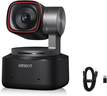 OBSBOT Tiny 2 AI-Powered 4K PTZ Webcam