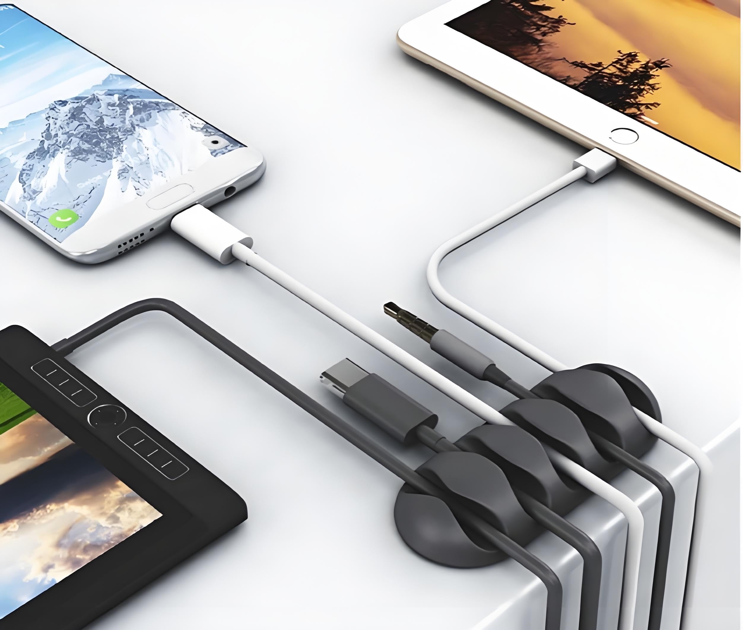 OHill Cable Clips Organizer