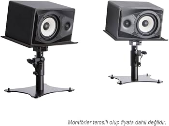 On-Stage SMX-1 Studio Monitor Stands Pair