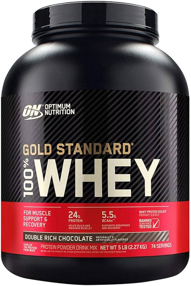 Optimum Nutrition Gold Standard 100% Whey Protein Powder 5lb