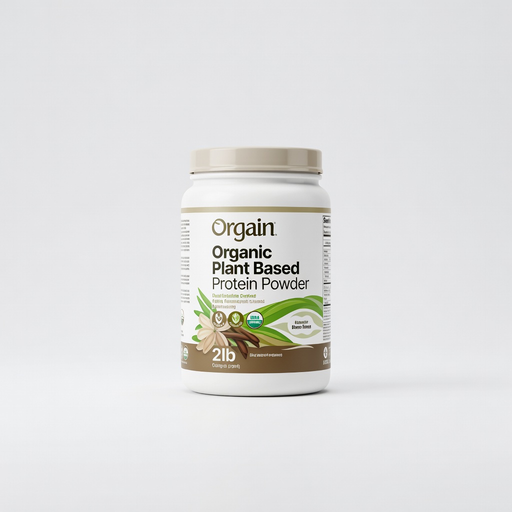 Orgain Organic Plant Based Protein Powder 2lb