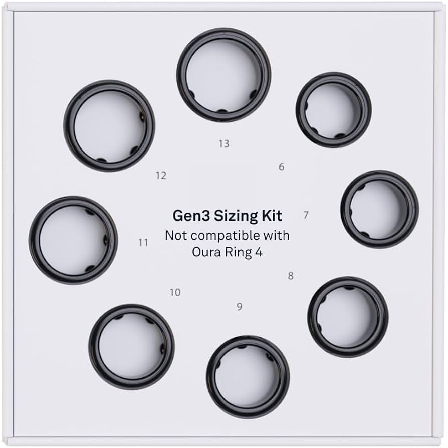 Oura Ring Gen 3 Sizing Kit