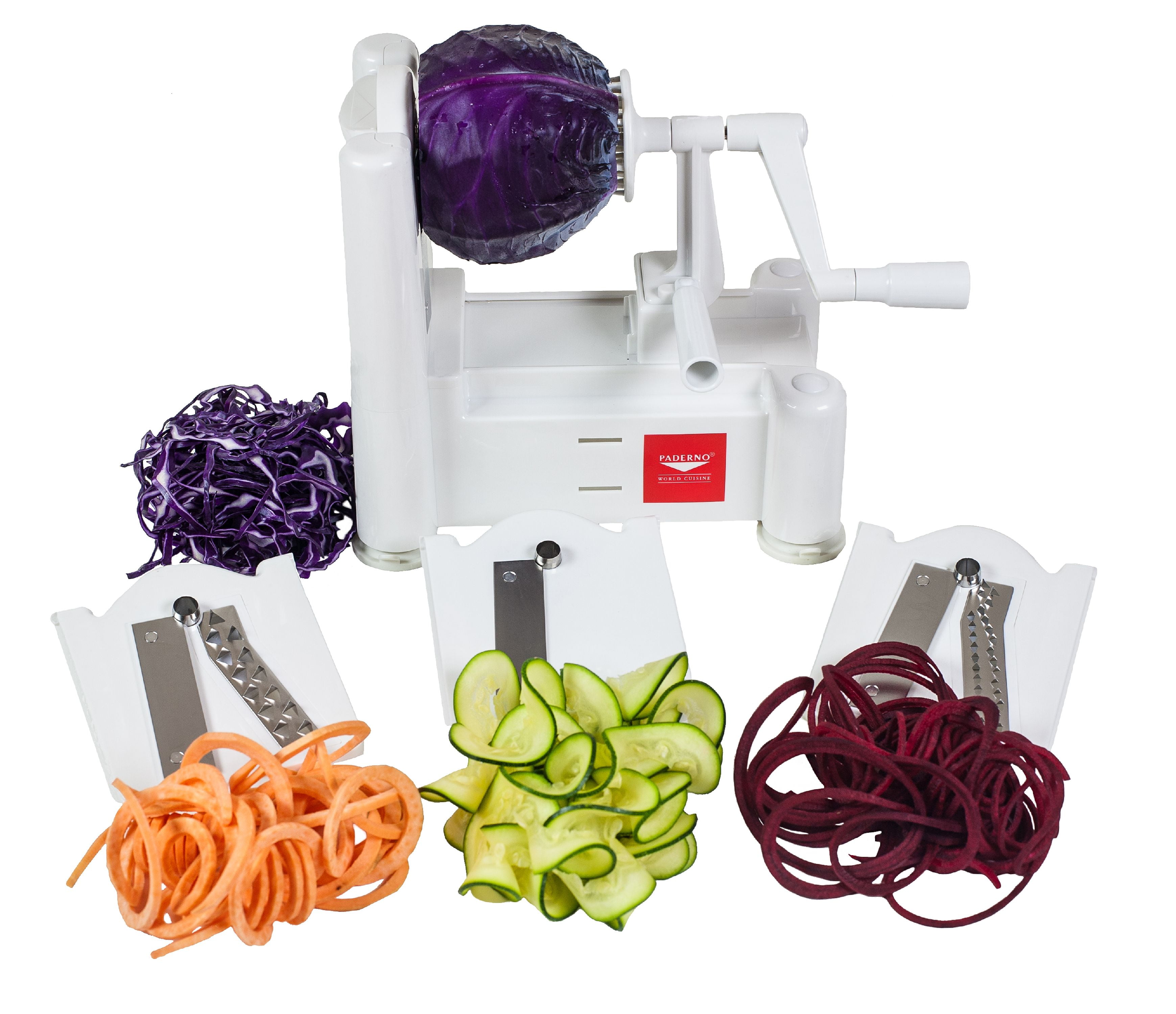 Paderno World Cuisine 8-Blade Spiralizer