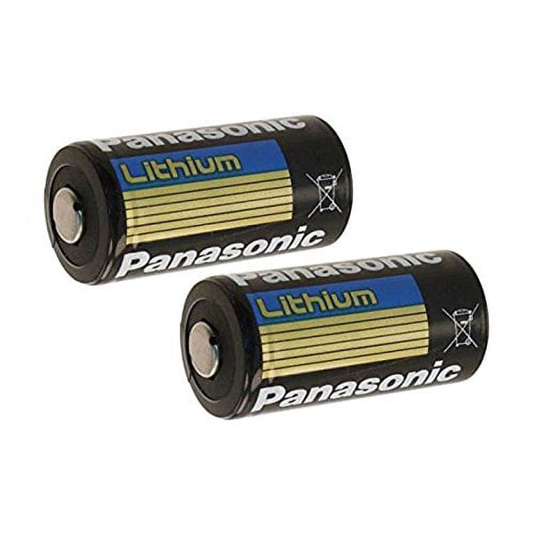 Panasonic CR123A Lithium Battery (2-Pack)