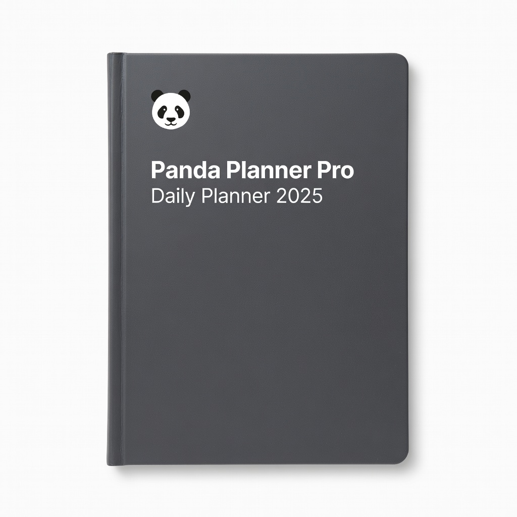 Panda Planner Pro Daily Planner 2025