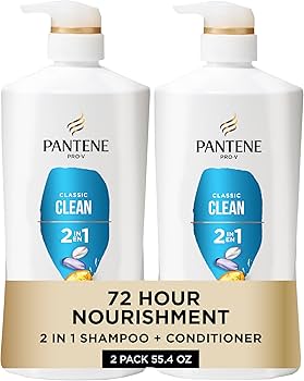 Pantene Pro-V Clean + Fresh 2-in-1 Shampoo & Conditioner Travel Size (1.7 oz)