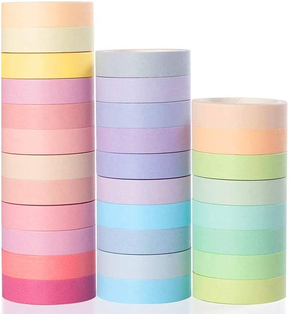 Pastel Washi Tape Set