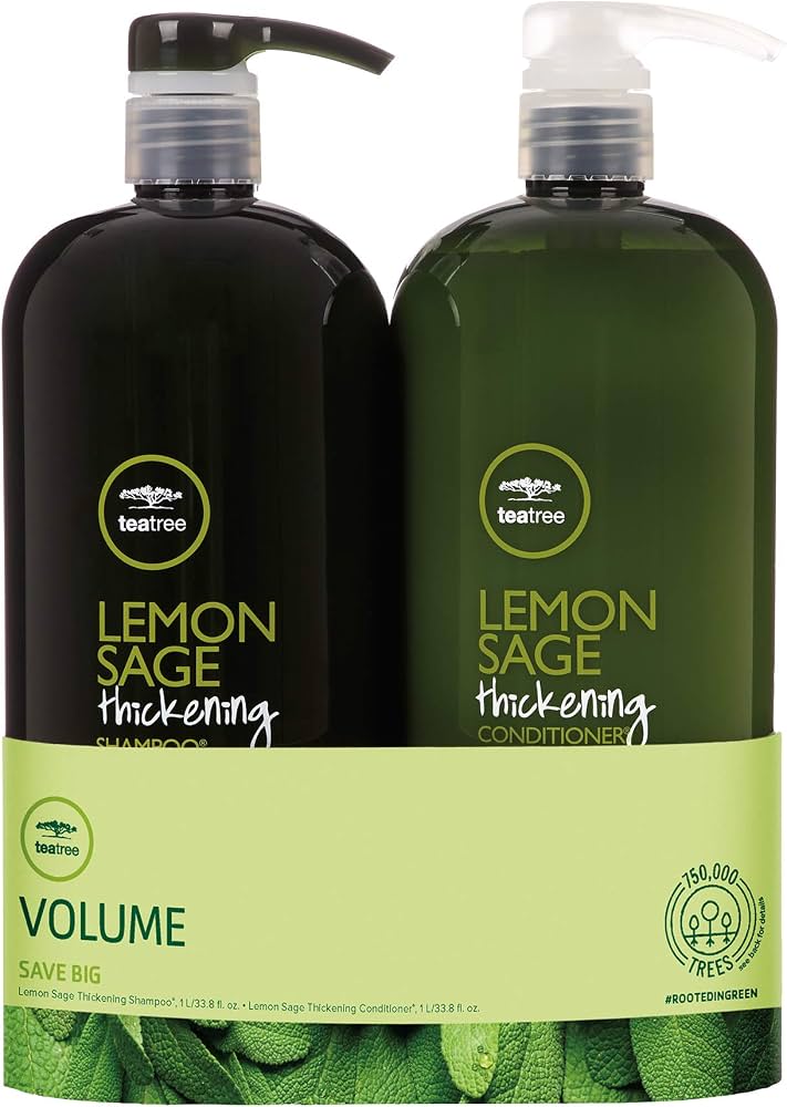 Paul Mitchell Tea Tree Lemon Sage Thickening 2-in-1 Shampoo & Conditioner
