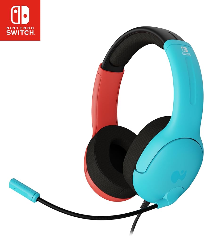 PDP Gaming LVL40 Wired Stereo Gaming Headset - Blue