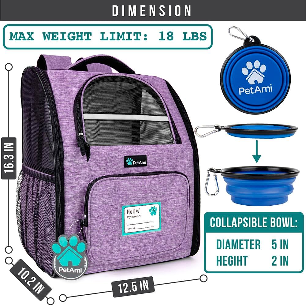 PetAmi Deluxe Pet Carrier
