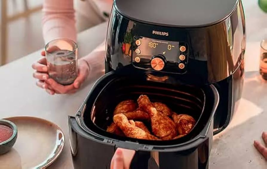 Philips Airfryer Premium XL HD9867/20 with NutriU App