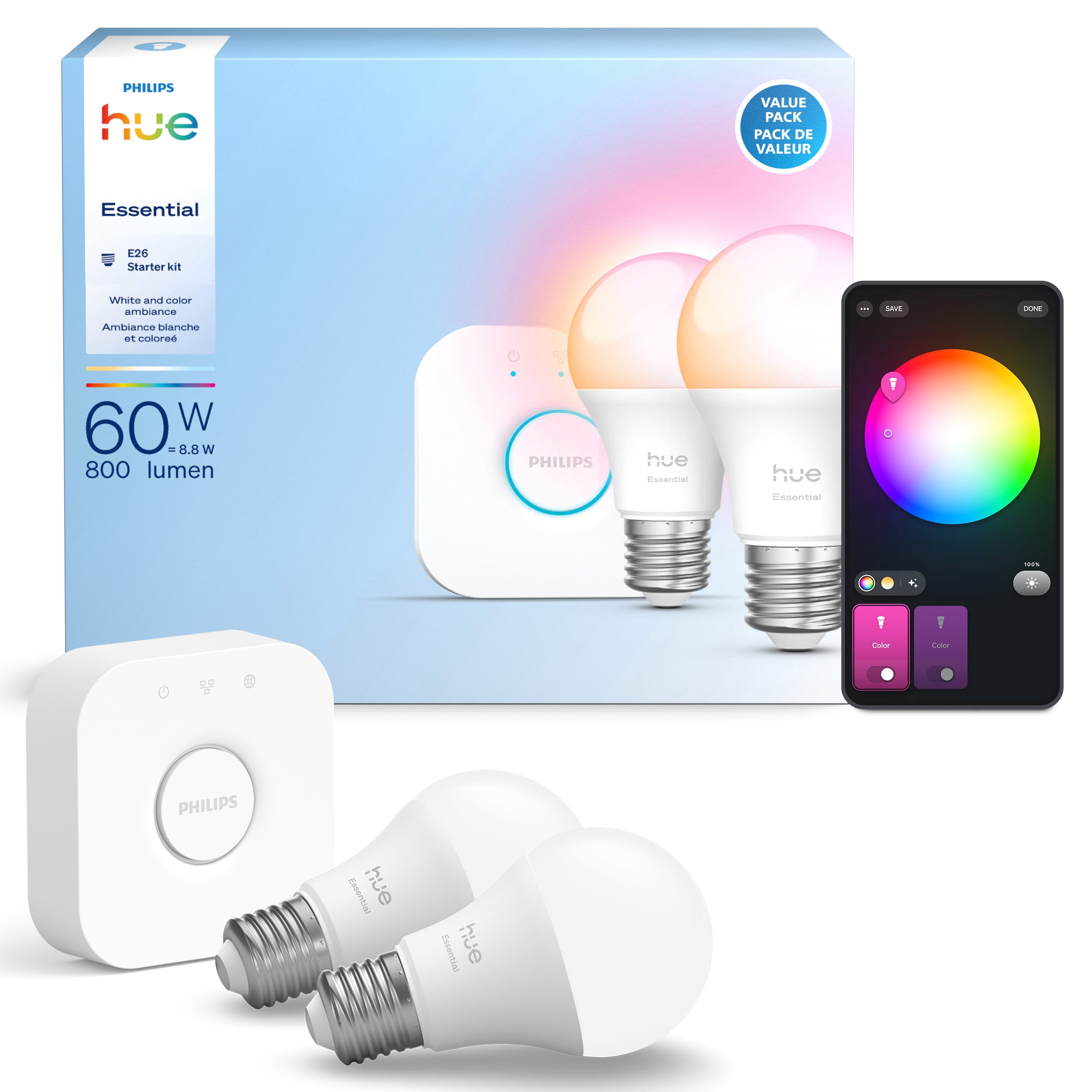 Philips Hue White and Color Ambiance Starter Kit