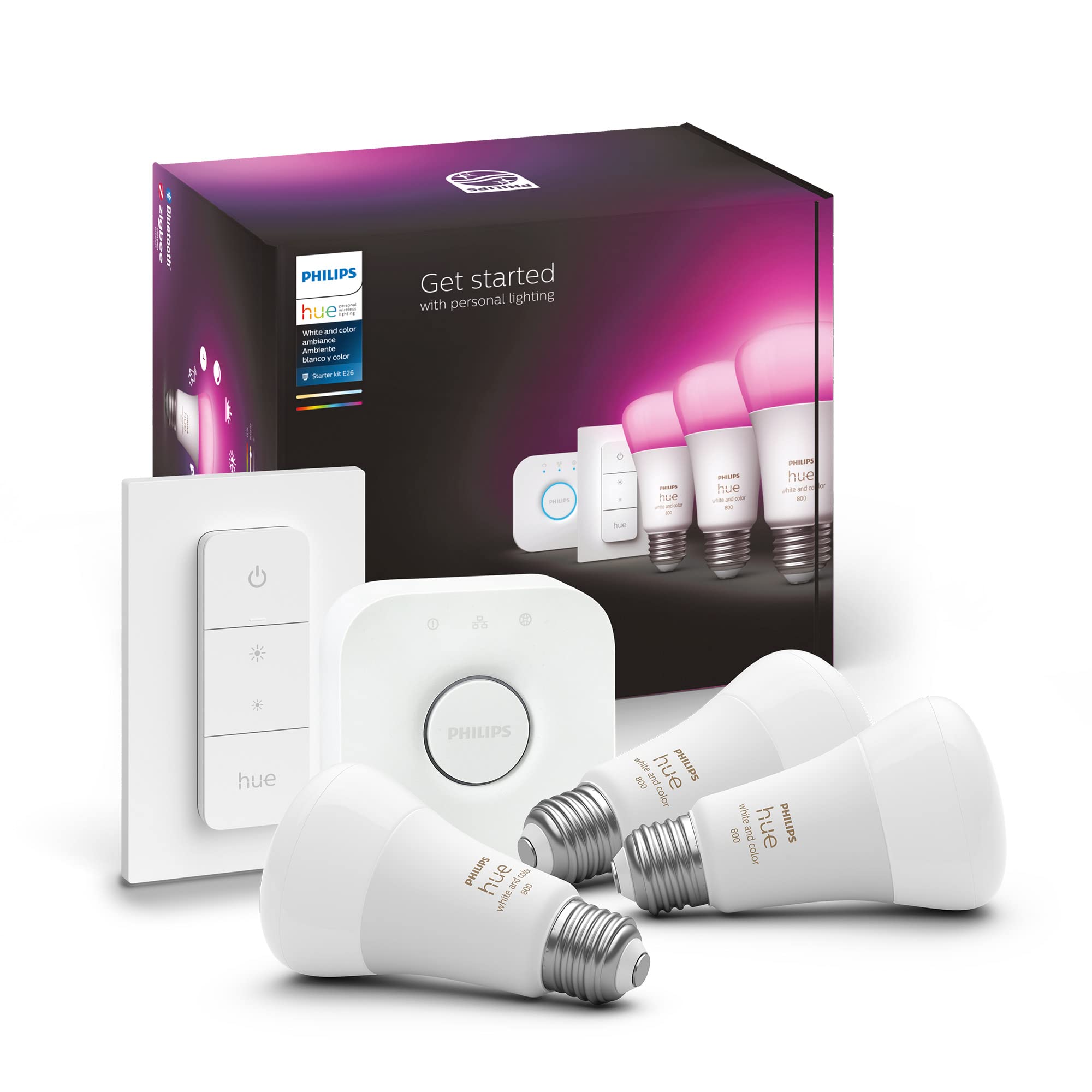 Philips Hue White and Color Ambiance Starter Kit (2026 Gen)